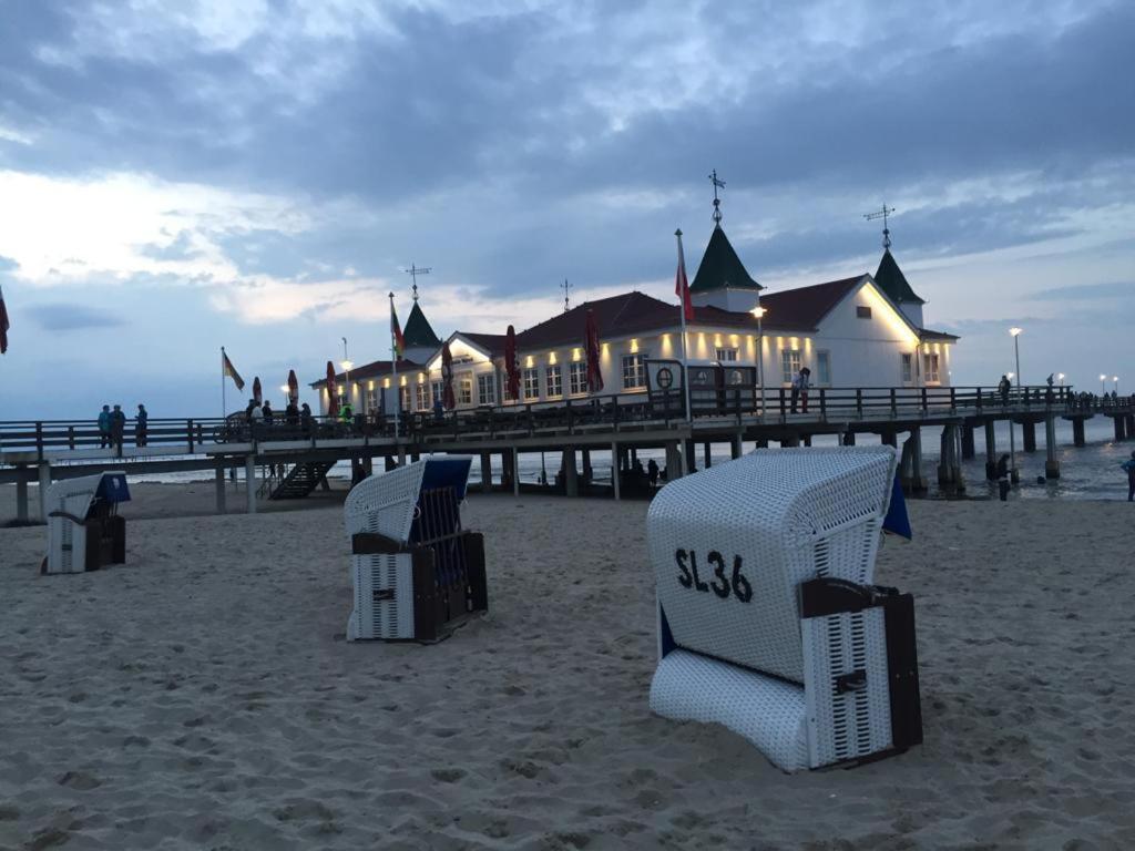 Ferienwohnung Seeblick - Insel Usedom Balm Kültér fotó